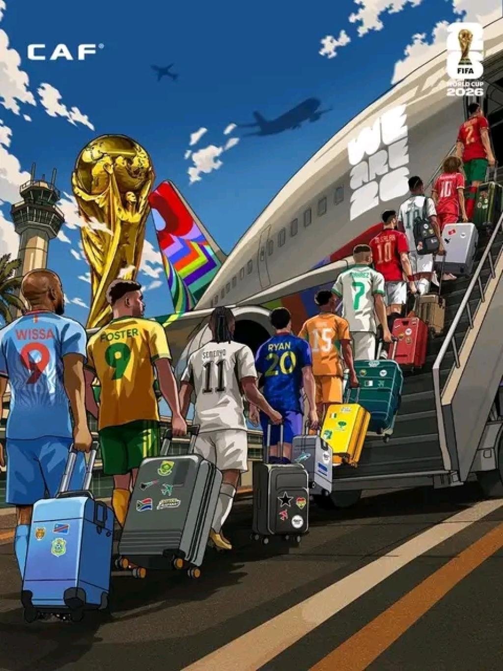 Check out where the 10 African nations will be based at the FIFA World Cup