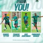 Ghana Premier League side FC Samartex releases four players following expiration of contracts