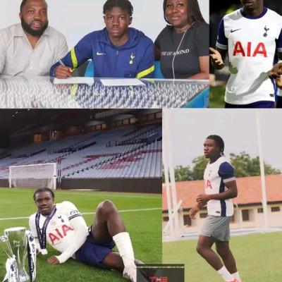 English-born Ghanaian Rio Kyeremanten included in Tottenham Hotspurs pre-season tour of New Zealand and Australia