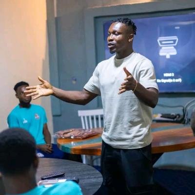 Black Stars defender Joseph Aidoo donates football boots to Nations FC