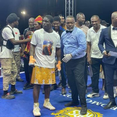 Boxing: Jonathan Tetteh dominates Abdul Aziz Quartey to retain National light-heavyweight title
