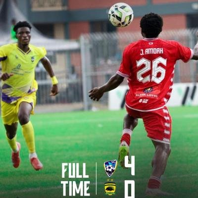 Defeat at Tarkwa leaves Asante Kotoko all but out of the GPL title race as Medeama SC returns to the top