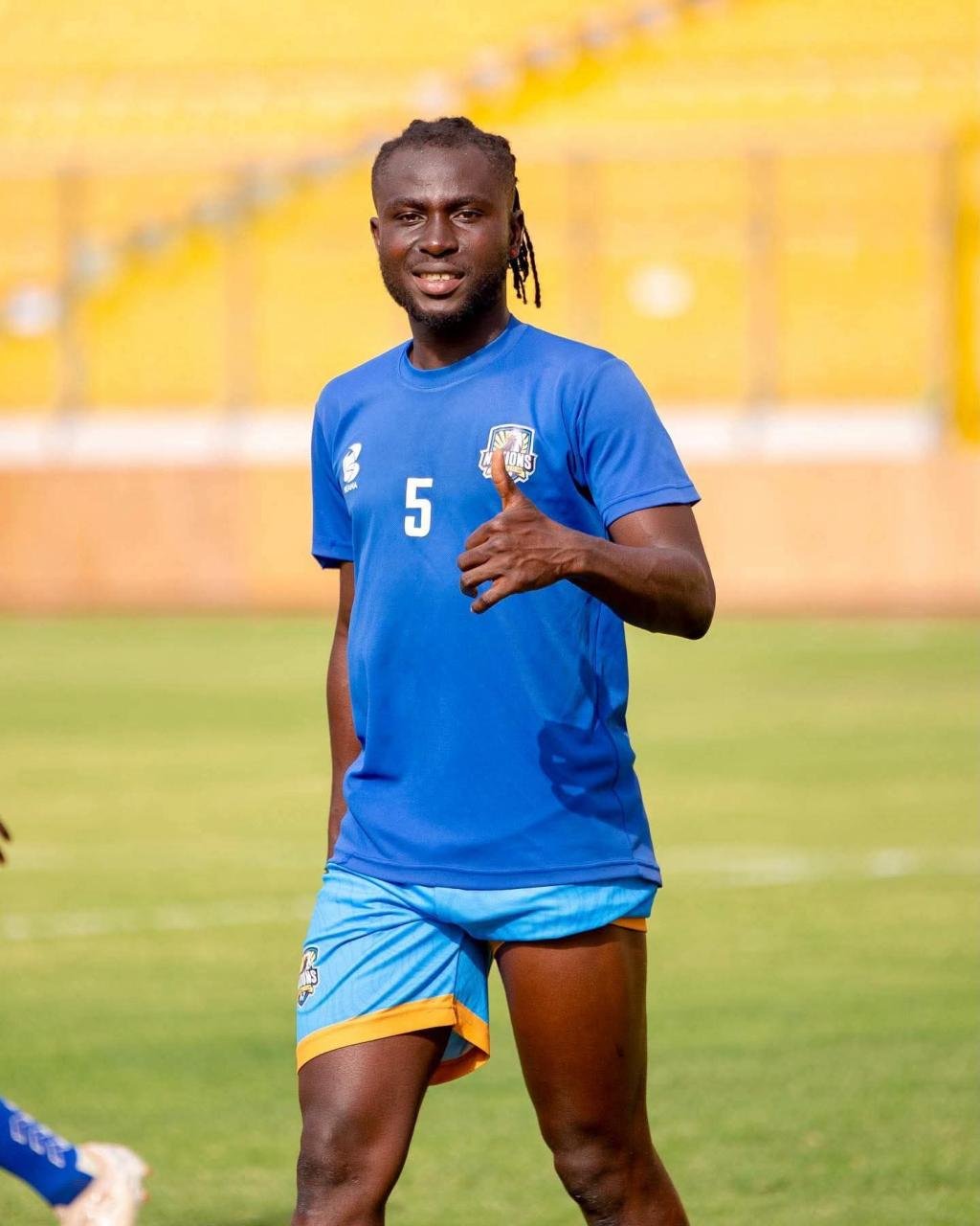 Nations FC defender Asante Boahen starts training with Asante Kotoko