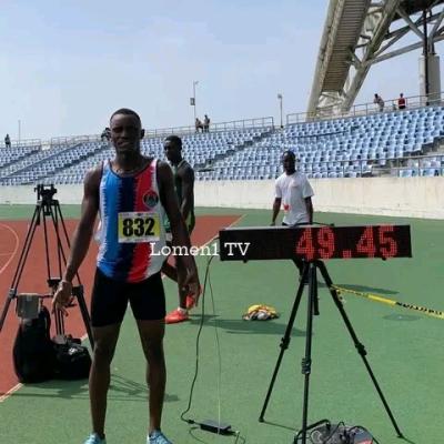 Athletics: Seidu Baba sets new Ghana national 400m hurdles record