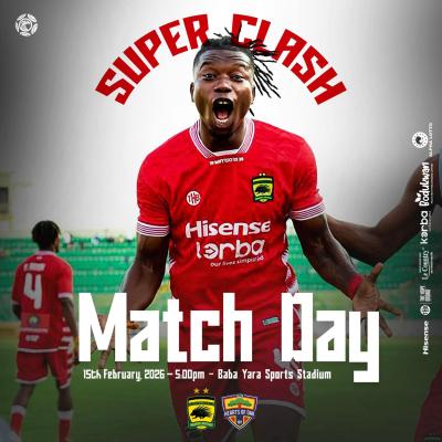Asante Kotoko hosts rivals Hearts of Oak in 120th Ghana derby Sunday evening