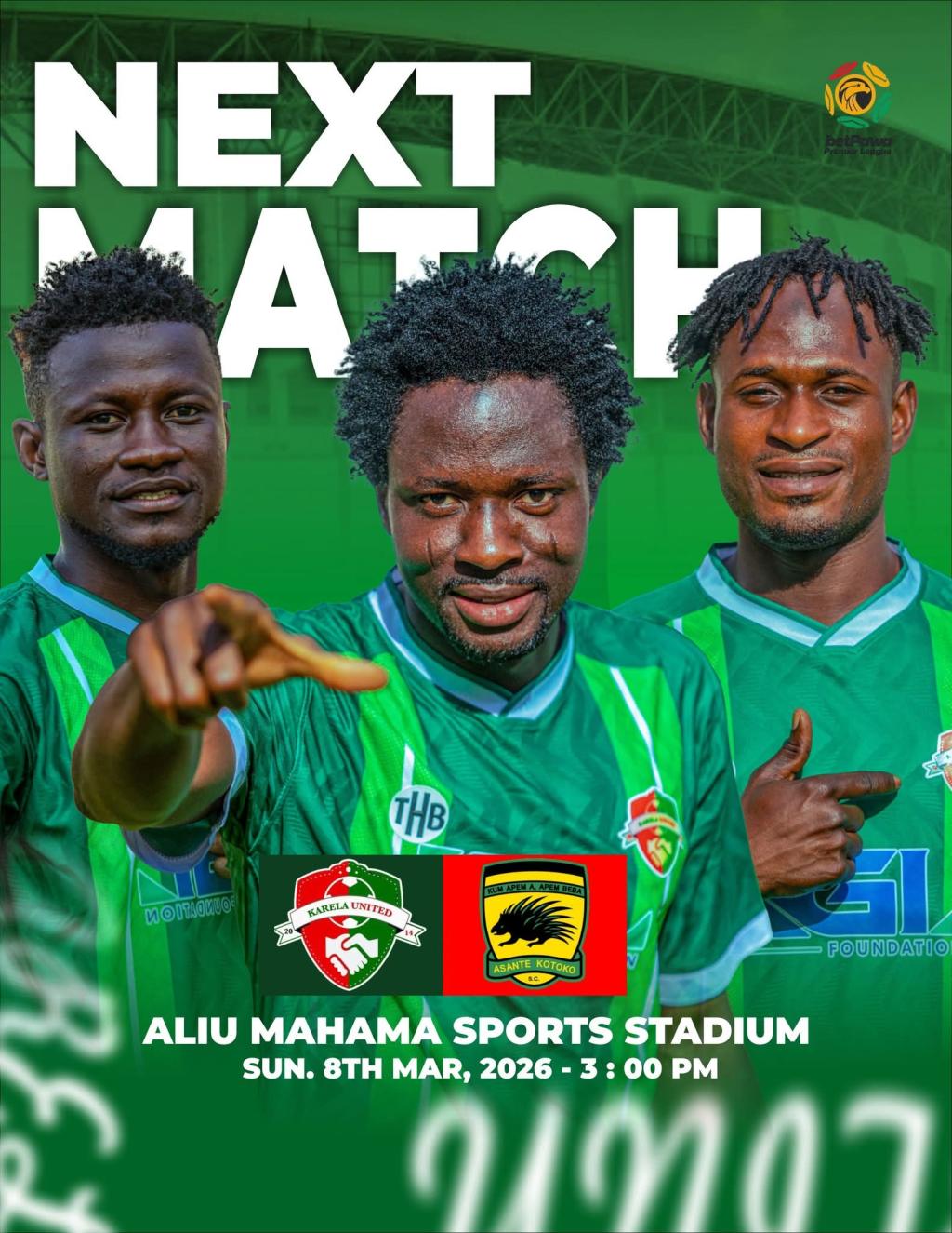 Karela United: "We have to win against Asante Kotoko" - Nurudeen Amadu