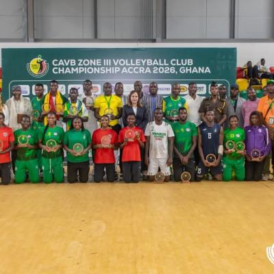 Volleyball: Ghana sweeps men and women's awards at CAVB Zone III Championships in Accra