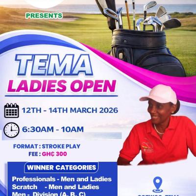 Golf: Tema Ladies Open to climax at Centre of the World Club Saturday