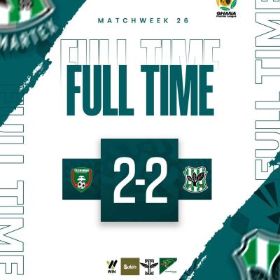 Two stalemates recorded on Friday in the Ghana Premier League as bottom side Eleven Wonders earn valuable point at home