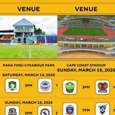 It's quarter final weekend in the MTN FA Cup competition with four games at Bechem and Cape Coast
