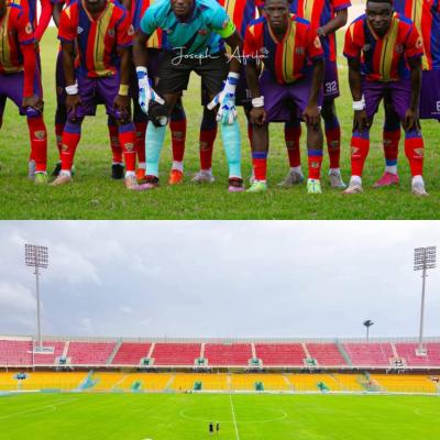 Accra Hearts of Oak returns to the Accra Sports Stadium as home venue for the reminder of the season