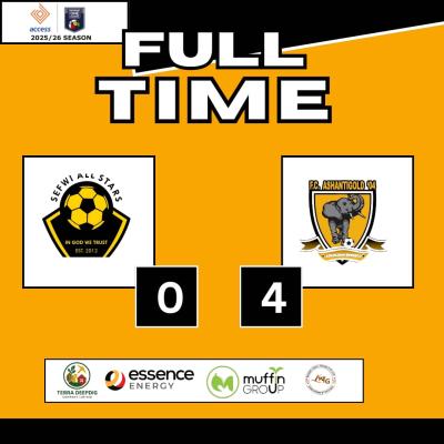 Promotion race from DOL Zone Two heats up as FC AshantiGold opens three-points lead after 21 matches