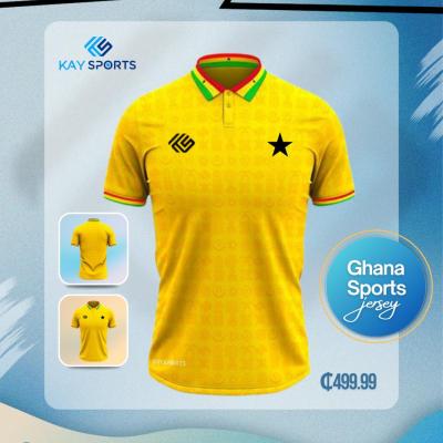 Check out the many designs of the lastest Kaysports Ghana sports jerseys currently on sale