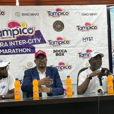 Winner of 2026 Tampico Accra Inter-City Marathon to receive GH$4,000 total prize package